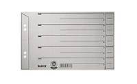 Leitz 16560085 divisore Cartoncino Grigio 1 pz-1