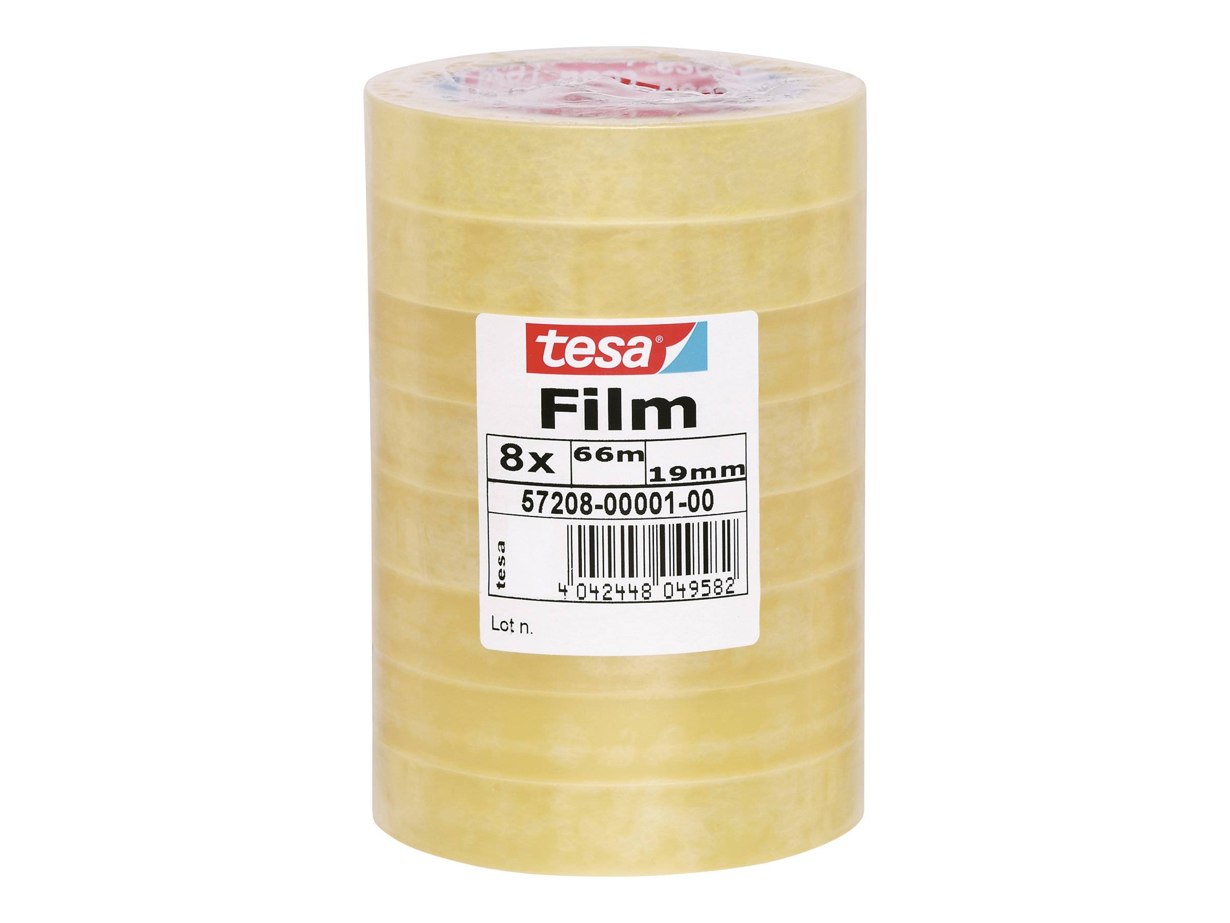 TESA Standard 66 m Polipropilene (PP) Trasparente 8 pz-0