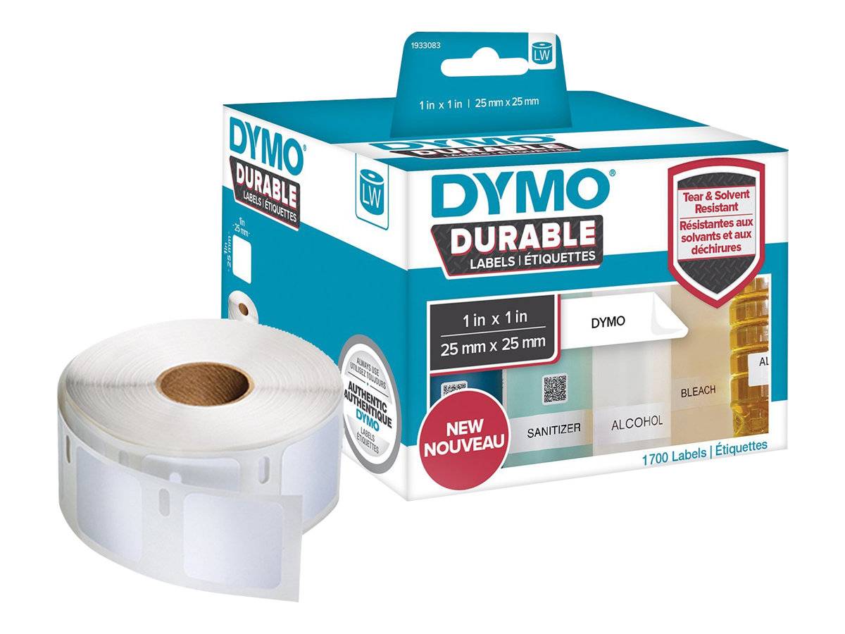 DYMO LW - Etichette LW Durable - 25 x 25 mm - 1933083-1