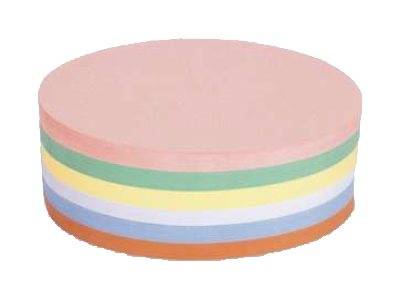 cartoline moderazione magnetoplan 19,0 x 11,0 cm rosa, verde, giallo, bianco, blu, arancione-0