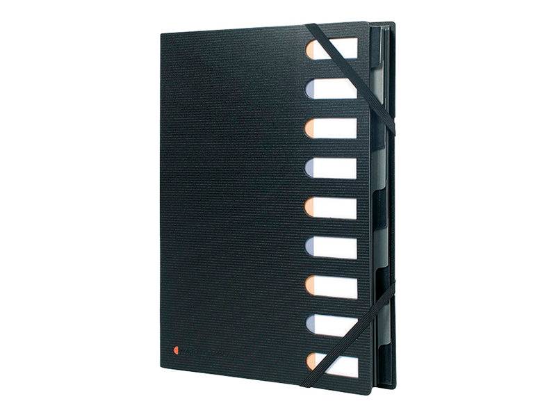 Classificatore Documenti Exacompta Exactive Nero A4-3