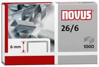 Booklet Novus 26/6 - 6 mm - Pacchetto con 1.000 pezzi-1