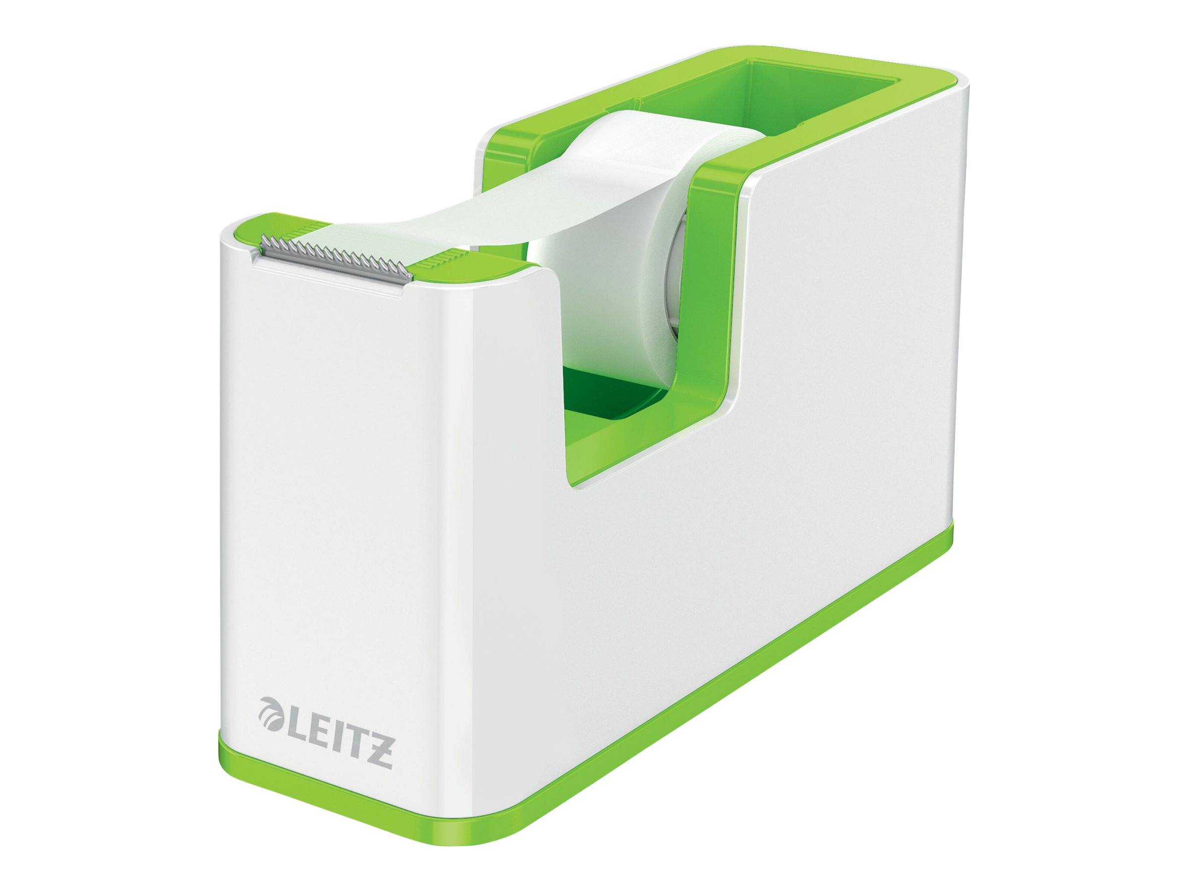 Leitz 53641054 dispenser nastro adesivo Polistirene [PS] Verde, Bianco (Leitz WOW Dual Colour Tape Dispenser for 19mm Ta-0