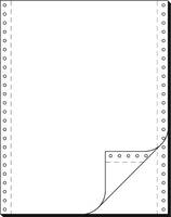 Sigel Computer Paper - Perforiertes Papier ohne Kohlenstoff - 305 x 240 mm - 60 g/m2 - 1000 Blatt (32242)-1