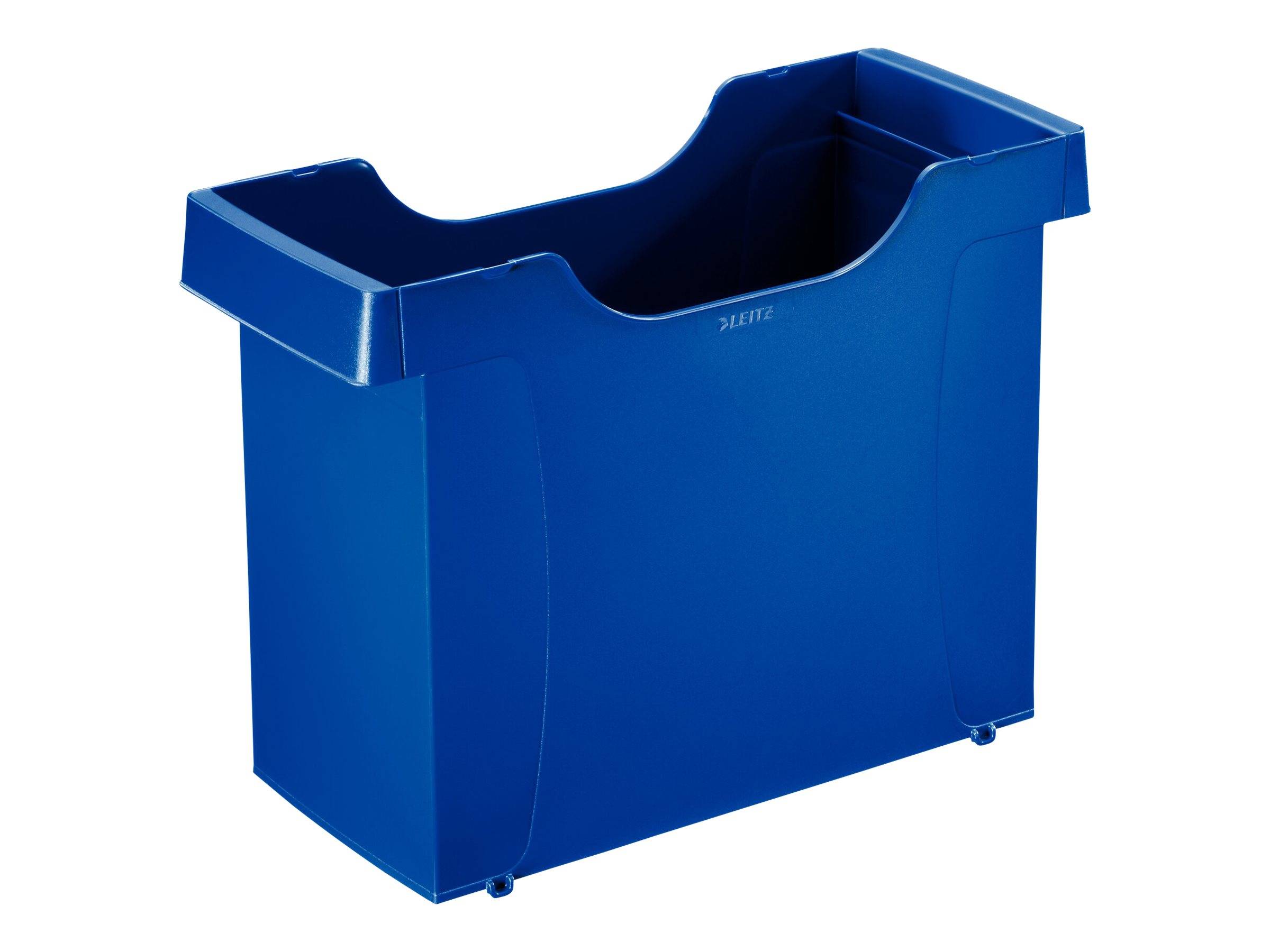 Leitz Plus scatola per la conservazione di documenti Polistirolo Blu-1