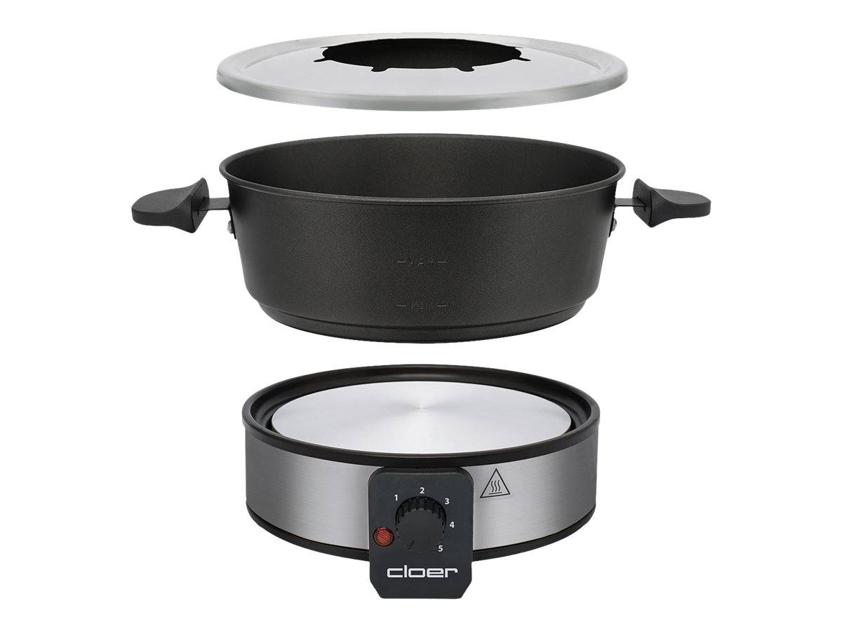 Cloer 6679 Fondue 1000W schwarz (6679)-3
