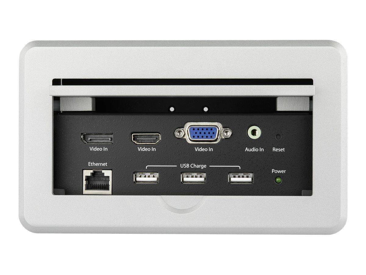 StarTech.com Box Connettività A/V Audio Video per sale conferenze - 4K-3