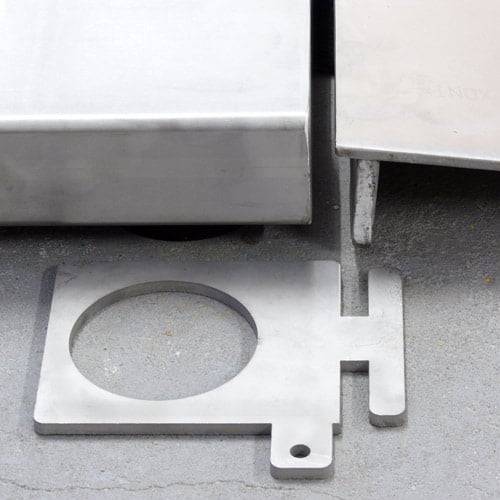 PCE Instruments Bilancia passante Portata max. 2000 kg Risoluzione 1000 g rete elettrica acciaio inox-1