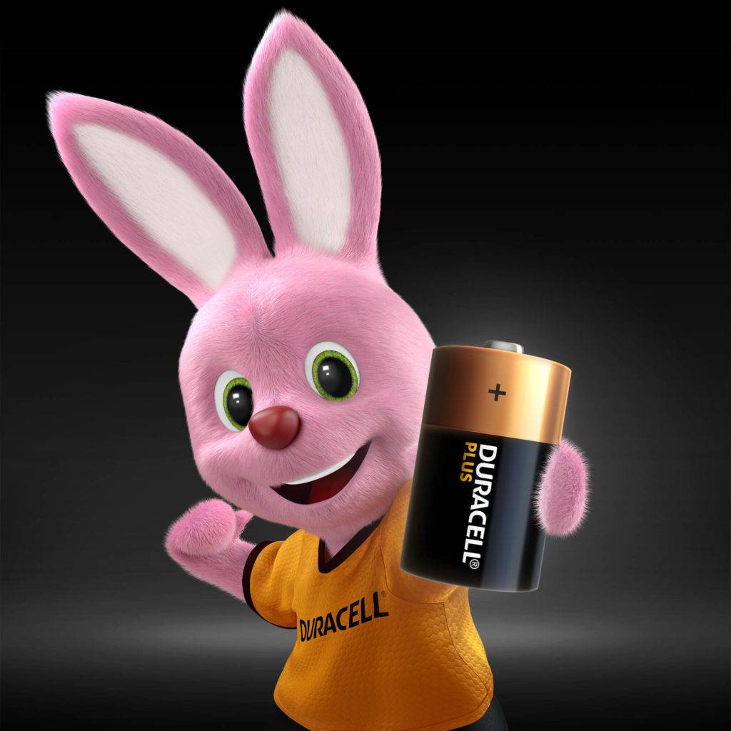 Batteria Duracell alcalina, mono, D, LR20, 1,5 V Plus, durata extra, blister (confezione da 4)-1