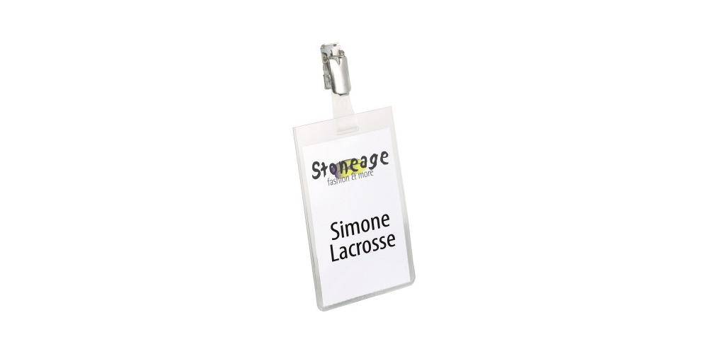 Durable 800219 badge e porta badge Supporto per badge 25 pz-1