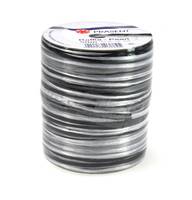 Presente Regone Ribbon Raffia-pearl 3 mm x 50 m nero/grigio/argento-0