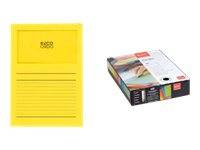 Buste protettive ELCO DIN A4 giallo intenso 120 g/mq-0