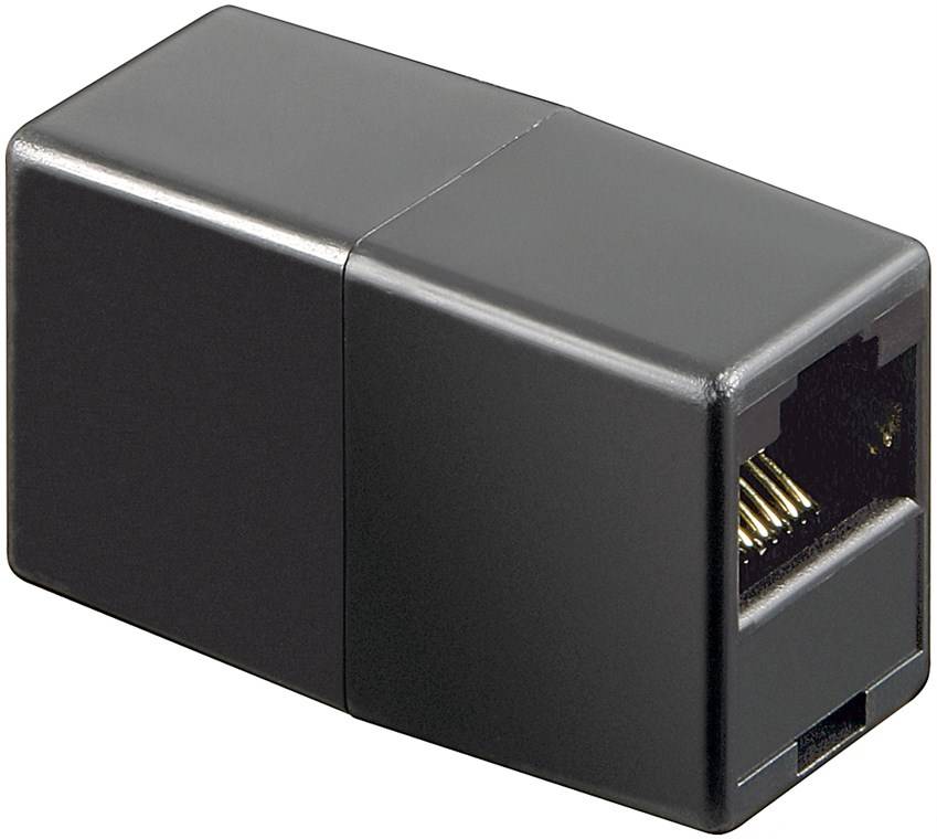 Goobay Adattatore ISDN nero Presa RJ45 (8P8C) > Presa RJ45 (8P8C)-0