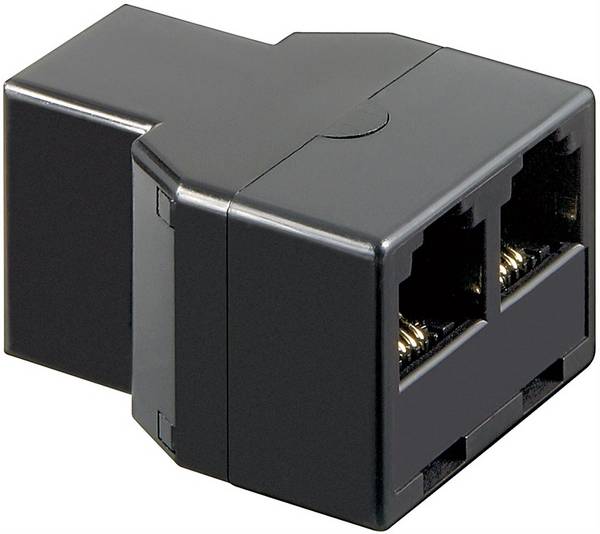 Adattatore Goobay ISDN T - Presa RJ11/RJ14 (6P4C) > 2 prese RJ11/RJ14 (6P4C)