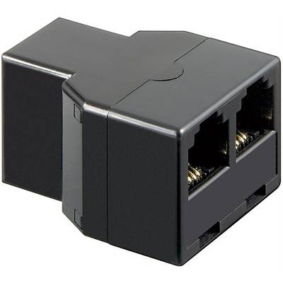 Adattatore Goobay ISDN T - Presa RJ11/RJ14 (6P4C) > 2 prese RJ11/RJ14 (6P4C)-0