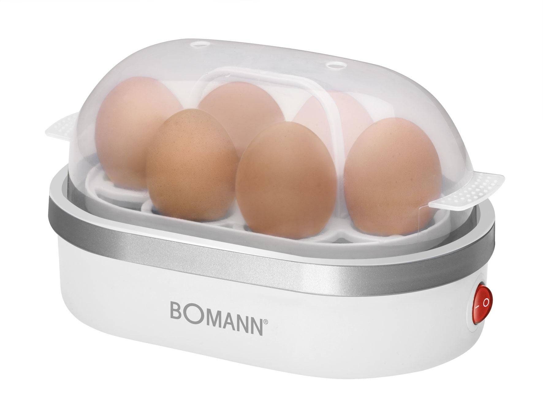 Bomann EK 5022 CB weiß-silber (Eierkocher für 6 Eier) (650220)-2