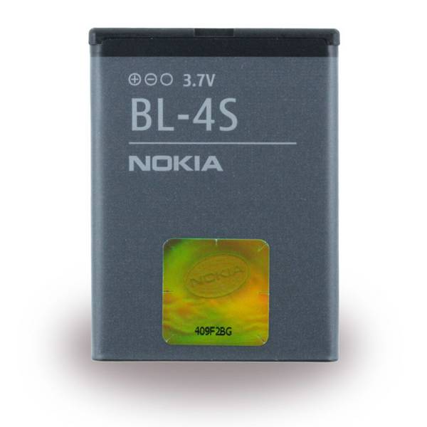 Nokia BL-4S - Mobiltelefonakku - Li-Ion - 860 mAh - für Nokia 2680, 3600, 3710, 6208c, 7020, 7100, 7610, X3-02