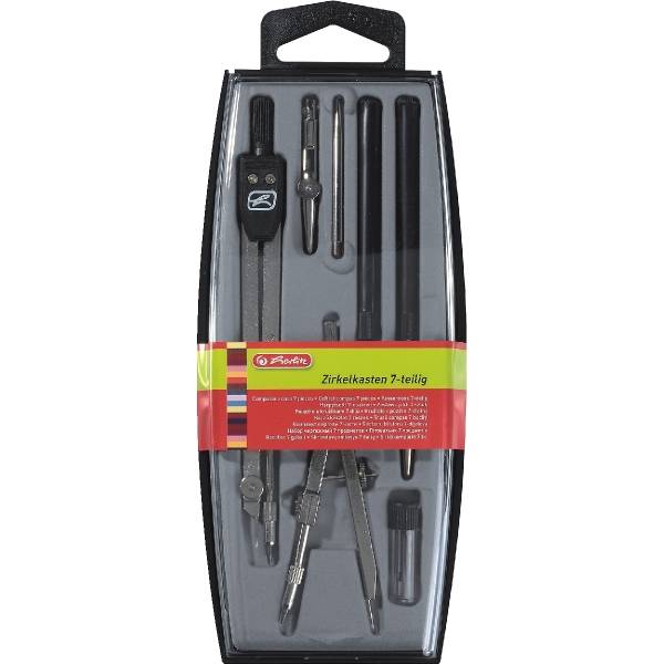 Set bussola Herlitz nero, argento-0