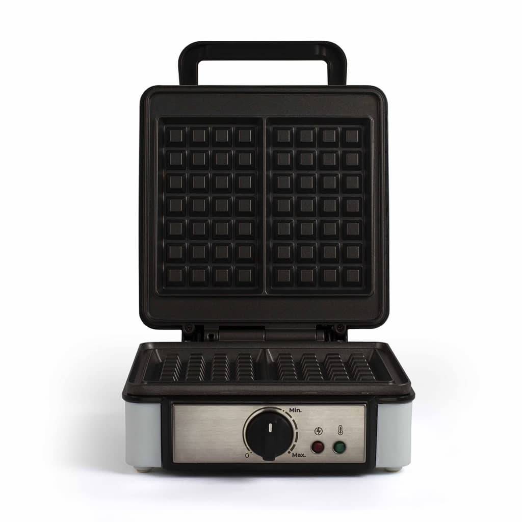Piastra per waffle con termostato regolabile - LIVOO - DOP206 - 1200W - 2 waffle - Antiaderente - Superficie 14,5 x 17,5-3