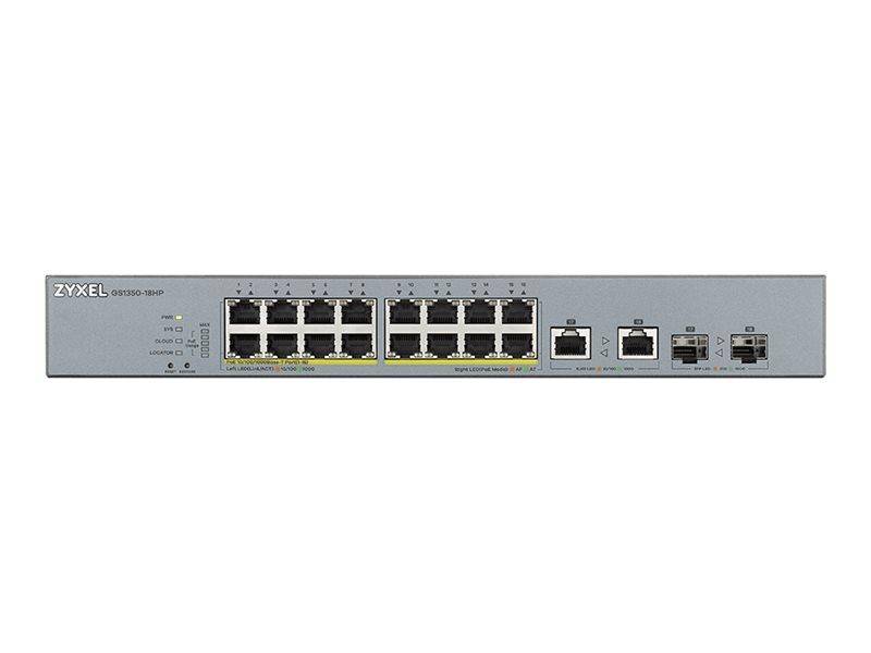 ZyXEL GS1350-18HP 18 Port managed CCTV PoE Switch long range-2