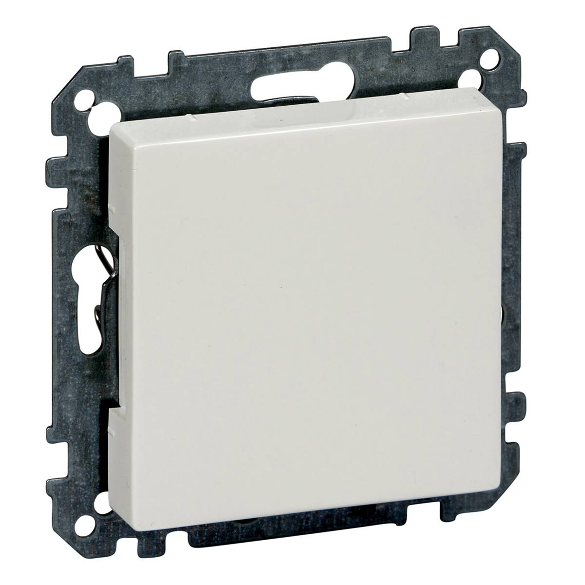 Schneider Electric - MTN391619 - Blanking cover, polar white, glossy, Sistema M-1