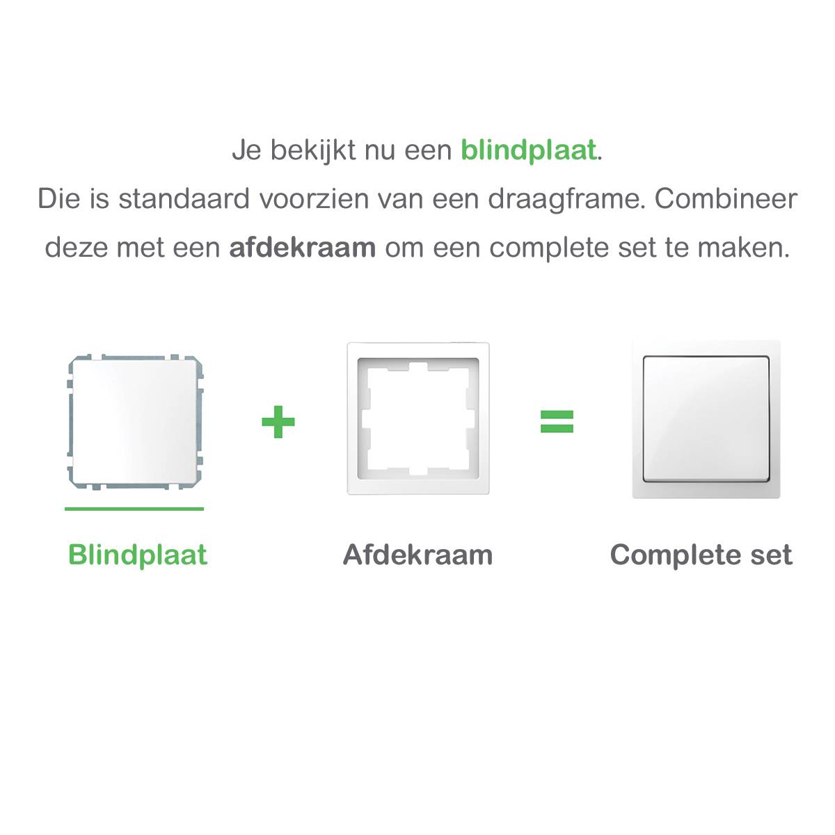 Schneider Electric - MTN391619 - Blanking cover, polar white, glossy, Sistema M-2