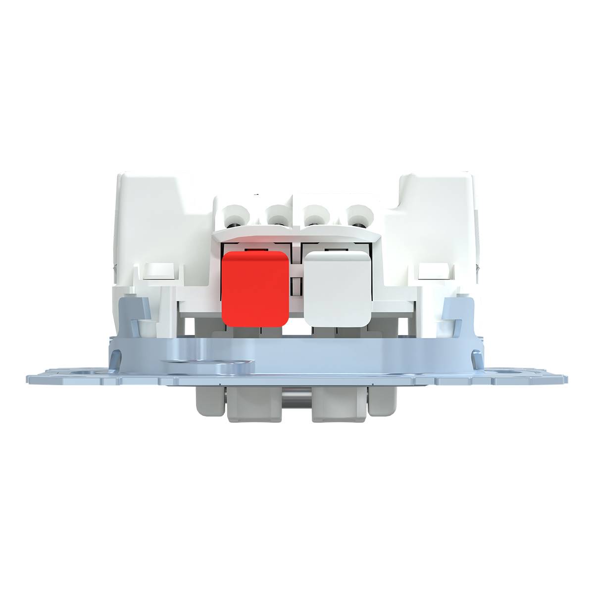 Schneider Electric - MTN3715-0000 - Roller shut. switch insert 1 pole, flush-mounted, 10 A, AC 250 V, screwl. term.-3