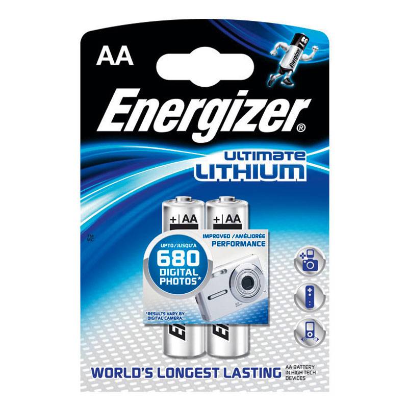 Energizer Ultimate Lithium L92 - Batterie 2 x AAA Typ Lithium/Iron Disulfide 1.5V-1