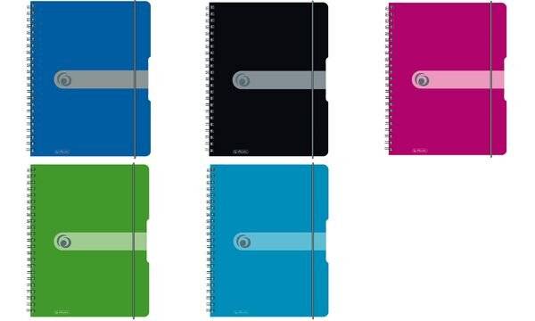 Herlitz 11293073 Notizbuch A4 80 Blätter Schwarz (11293073)-9