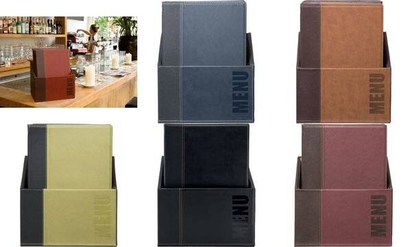 Menu Box Trendy - 20 PortamenU' - nero - Securit