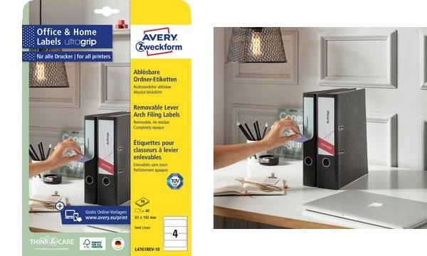 Avery Cartella Etichette L4761REV-10 61x192-1