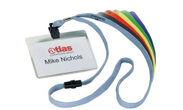 Durable Namensschild - für 60 x 90 mm - durchsichtig (Packung mit 10)-6