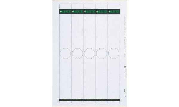 Leitz 60990085 etichetta autoadesiva Rettangolo Grigio-3