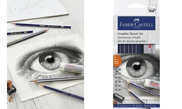CF8 MATITA GOLDFABER SKETCH SET-3