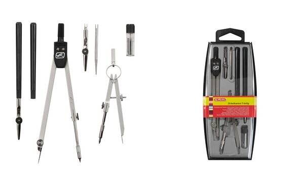 Set bussola Herlitz nero, argento-2