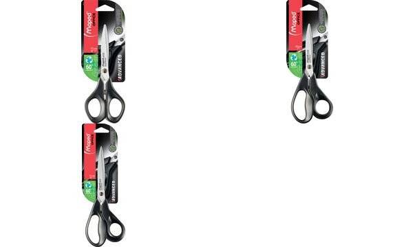 Maped Schere Advanced Green, Länge: 210 mm, asymmetrisch (82499110)-2
