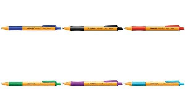 STABILO 2/040-02 ricaricatore di penna Medio Rosso 10 pz-4