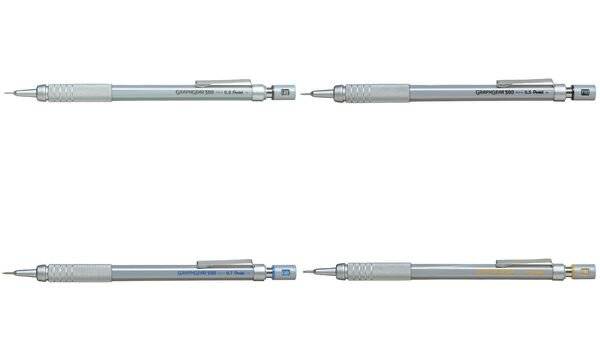 Portamine Pentel Graphgear 500 PG51 HB 0,9 mm-2
