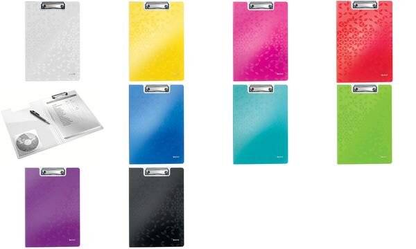 Leitz WOW portablocco A4 Metallo, Polyfoam Giallo-2