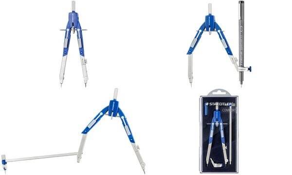 STAEDTLELER MARS 552 02 COMPAS DI PRECISIONE - Gambe articolate - Regolazione rapida-5