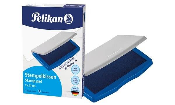 Pelikan Stempelkissen Gr. 3E (B)70 x (T)50 mm, schwarz im Kunststoff-Gehäuse (besonders rutschfest) - 1 Stück (337733)-2