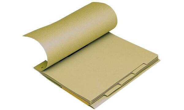 Elba Fascicolo con gancio 100420923 DIN A4 Marrone naturale 320 g/m² 1 pz.-7