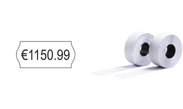 ROTOLO ETICHETTE 1LINEA 12X26MM-4