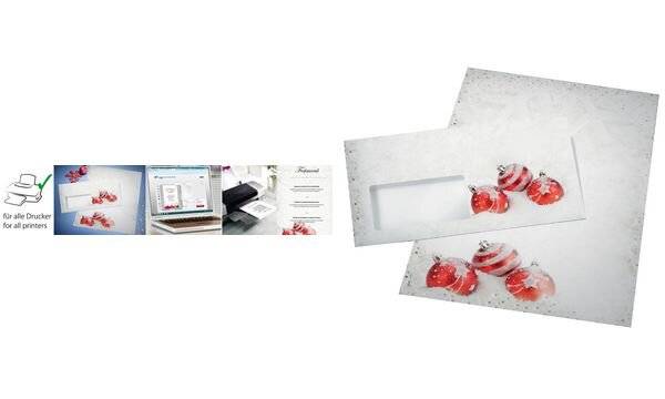 Sigel DU247 - DL (110 x 220 mm) - Rot - 90 g/m² - 110 mm - 220 mm - Deutschland (DU247)-9