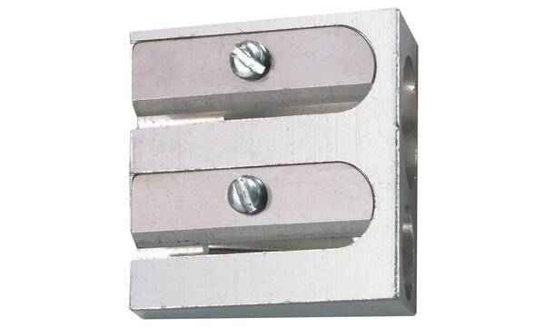 Herlitz 8680324 Anspitzer Manueller Bleistiftspitzer Metallisch (8680324)-5