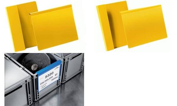DURABLE Kennzeichnungstasche mit Falz A5 quer 1 Pg. à 50 Stück 172204-2