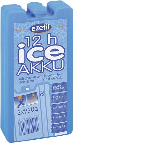 Accessori e ricambi per mini frigo - Ezetil Batterie per frigo 2 x 220 g (L x L x A) 165 x 88 x 20 mm - Accessori e ricambi per mini frigo - Ezetil Batterie per frigo 2 x 220 g (L x L x A) 165 x 88 x 20 mm -