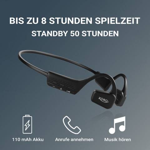 Xoro KHB 35 "Open-Air" Kopfhörer (BT5.0, IP67, Black) (ACC400535)-3