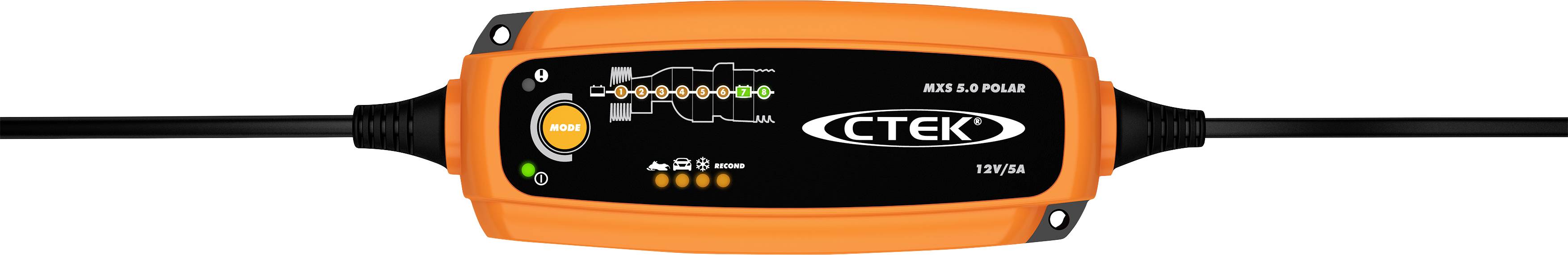 CTEK MXS 5.0 Polar 56-855 Caricatore automatico 12 V 0.8 A, 5 A