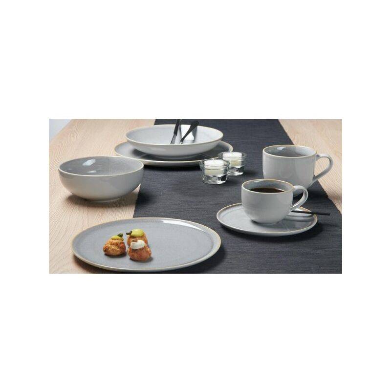 Ritzenhoff & Breker Schale tief "SKAGEN STONE", 150 mm aus Porzellan, spülmaschinenfest, Durchmesser: 150 mm - 6 Stück (-0
